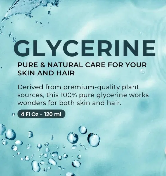 Масло для тела и волос Raslok Vegetable Glycerin, 120 мл — фото 3