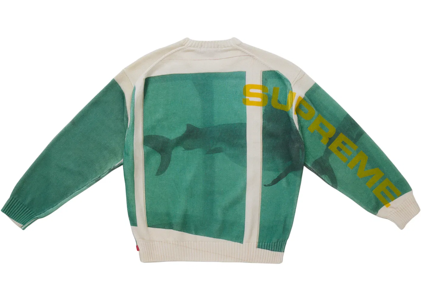 Мужской свитер с принтом Supreme Damien Hirst, White — фото 2