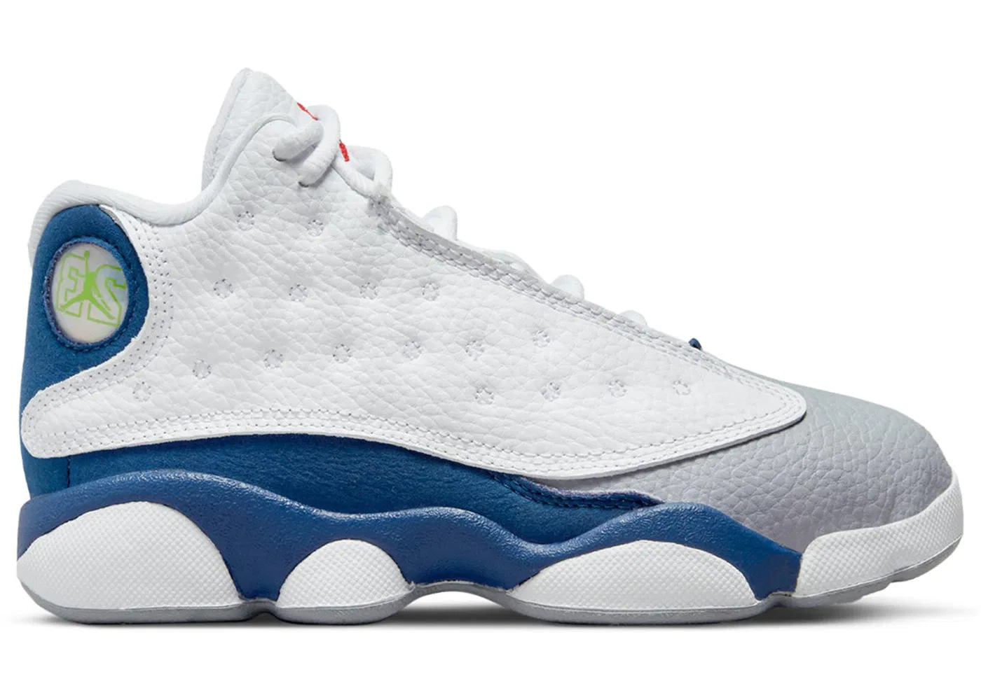 Детские кроссовки Lifestyle Jordan 13 Retro, White/French Blue/Light Steel Grey/Fire Red