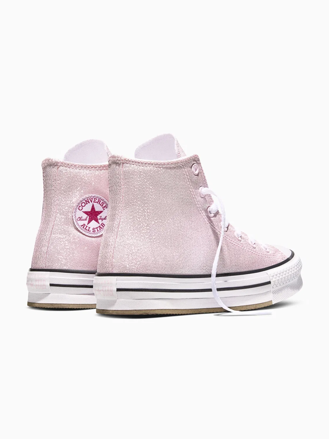 Кроссовки платформа Converse Chuck Taylor Lift, розовый — фото 4