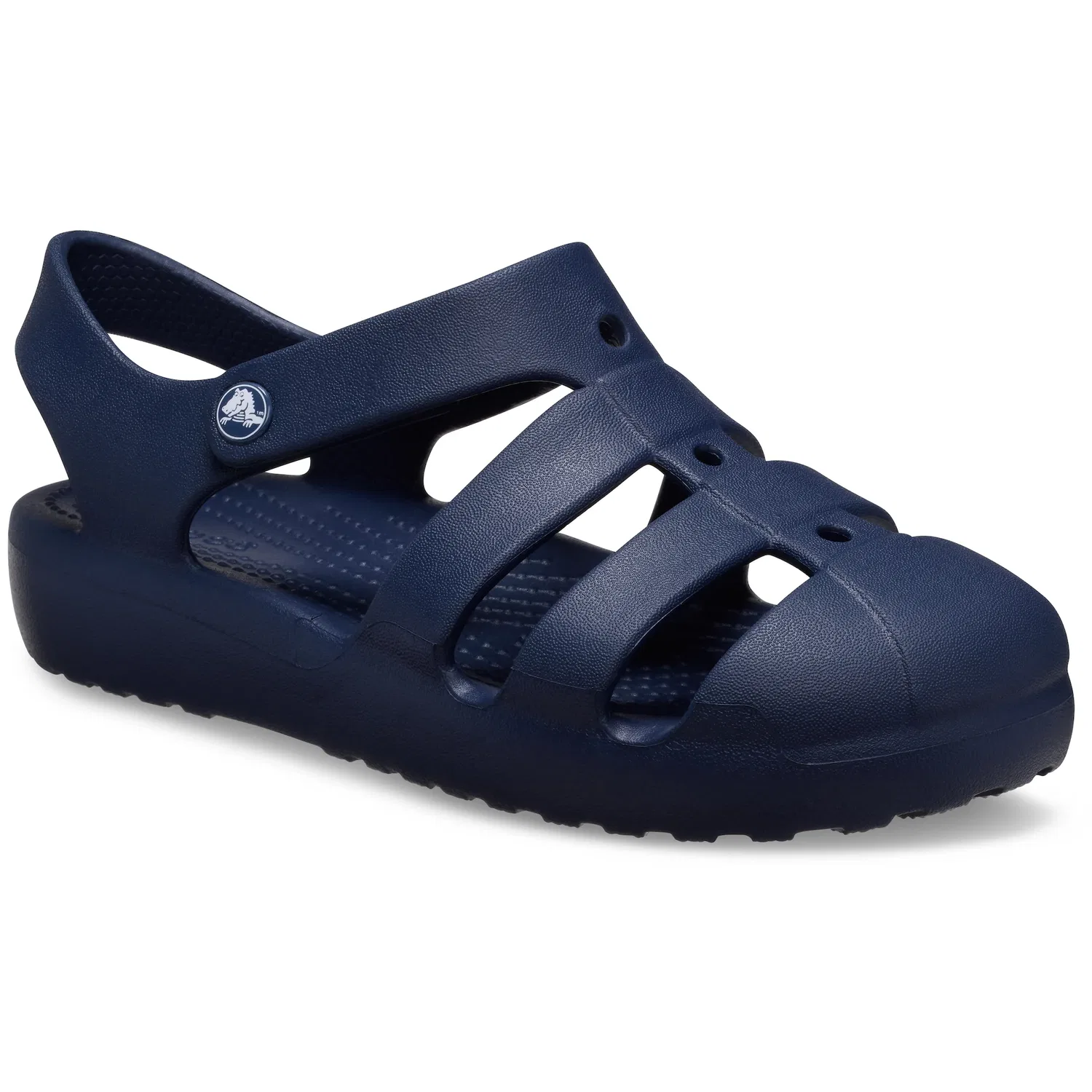 Детские водные сандалии с закрытым носком Crocs, Navy
