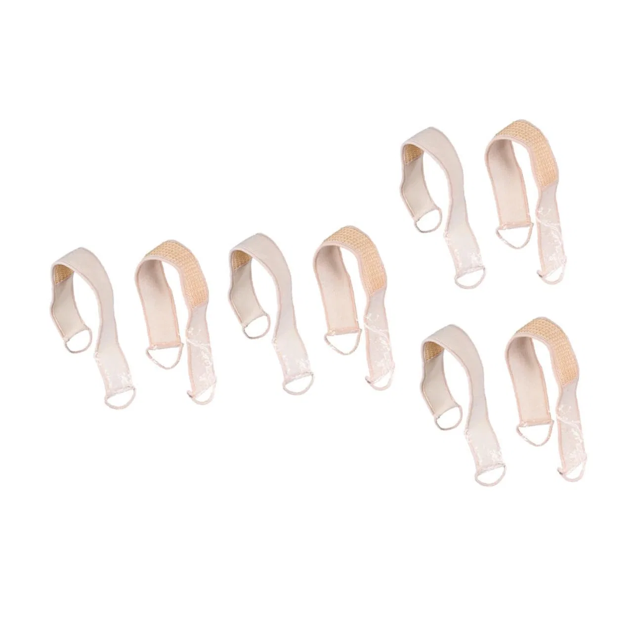 Мочалка для спины Exfoliating Body Brush, BELLIFFY, 400 г, Beige