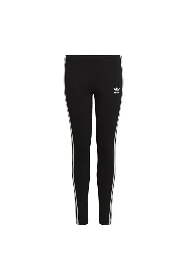 Детские леггинсы для девочек скинни Adidas, Black