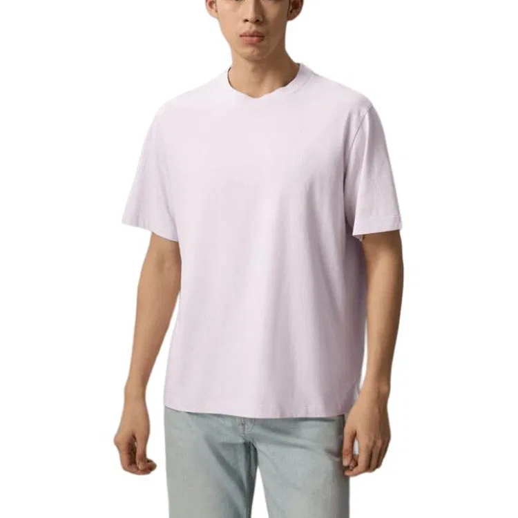 Мужская футболка с круглым вырезом XFC Calvin Klein, Light Purple