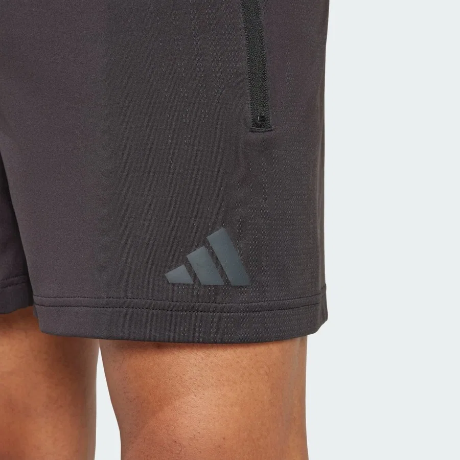Шорты спортивные с технологией CLIMACOOL+ Airchill Performance JI8193 adidas, Черный — фото 4