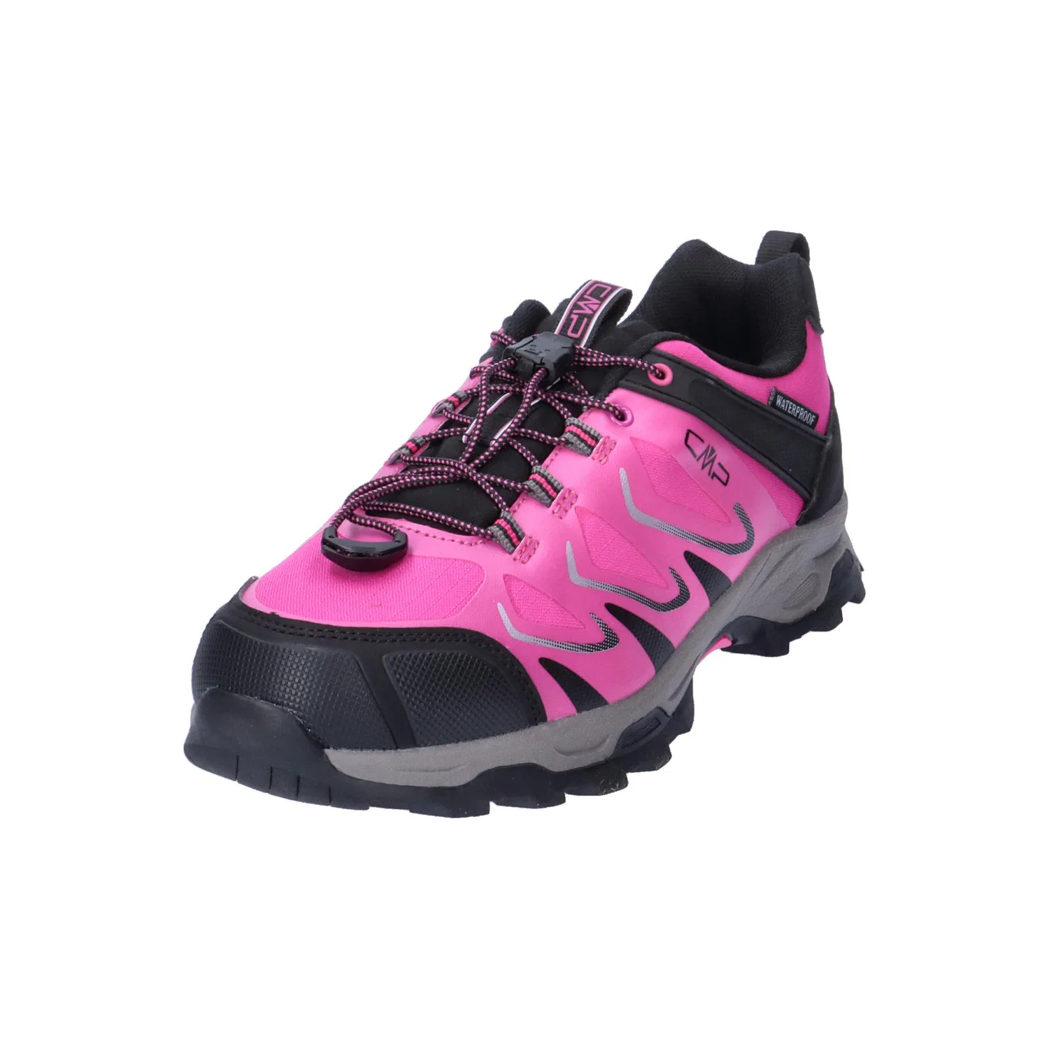 Детские кроссовки с мембраной Kids Byne Low WP Cmp, Fluoreszierendes Ultrapink — фото 4