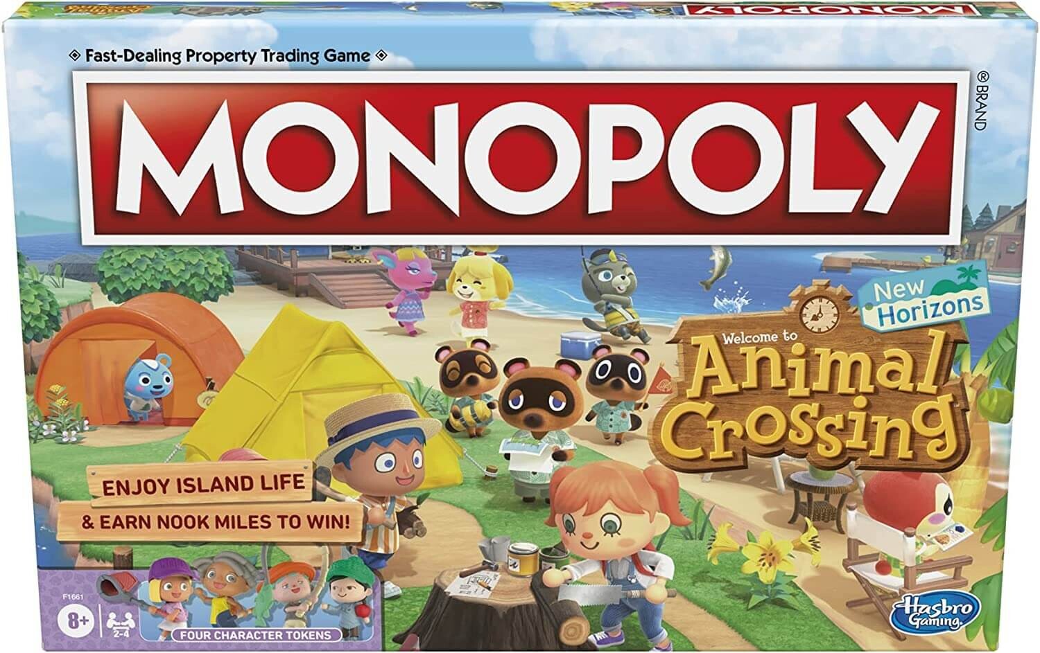 

Настольная игра Hasbro Gaming Monopoly: Animal Crossing New Horizons Edition