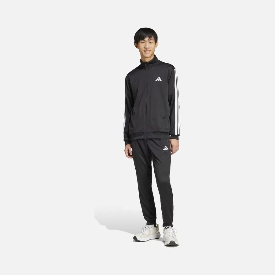 Спортивный костюм с флисовой подкладкой, с длинным рукавом, Sportswear Basic 3-Stripes adidas, Серый