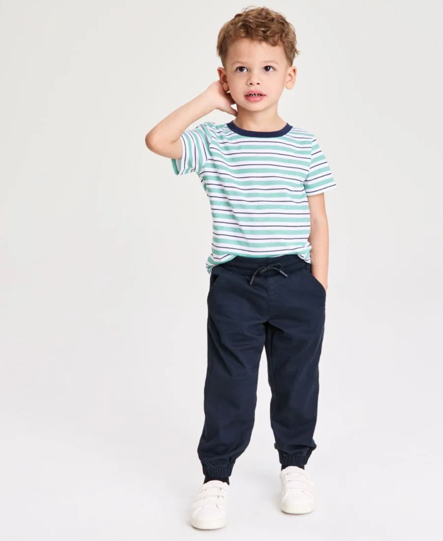 Штаны-джоггеры из твила Epic Threads, Dress Blue