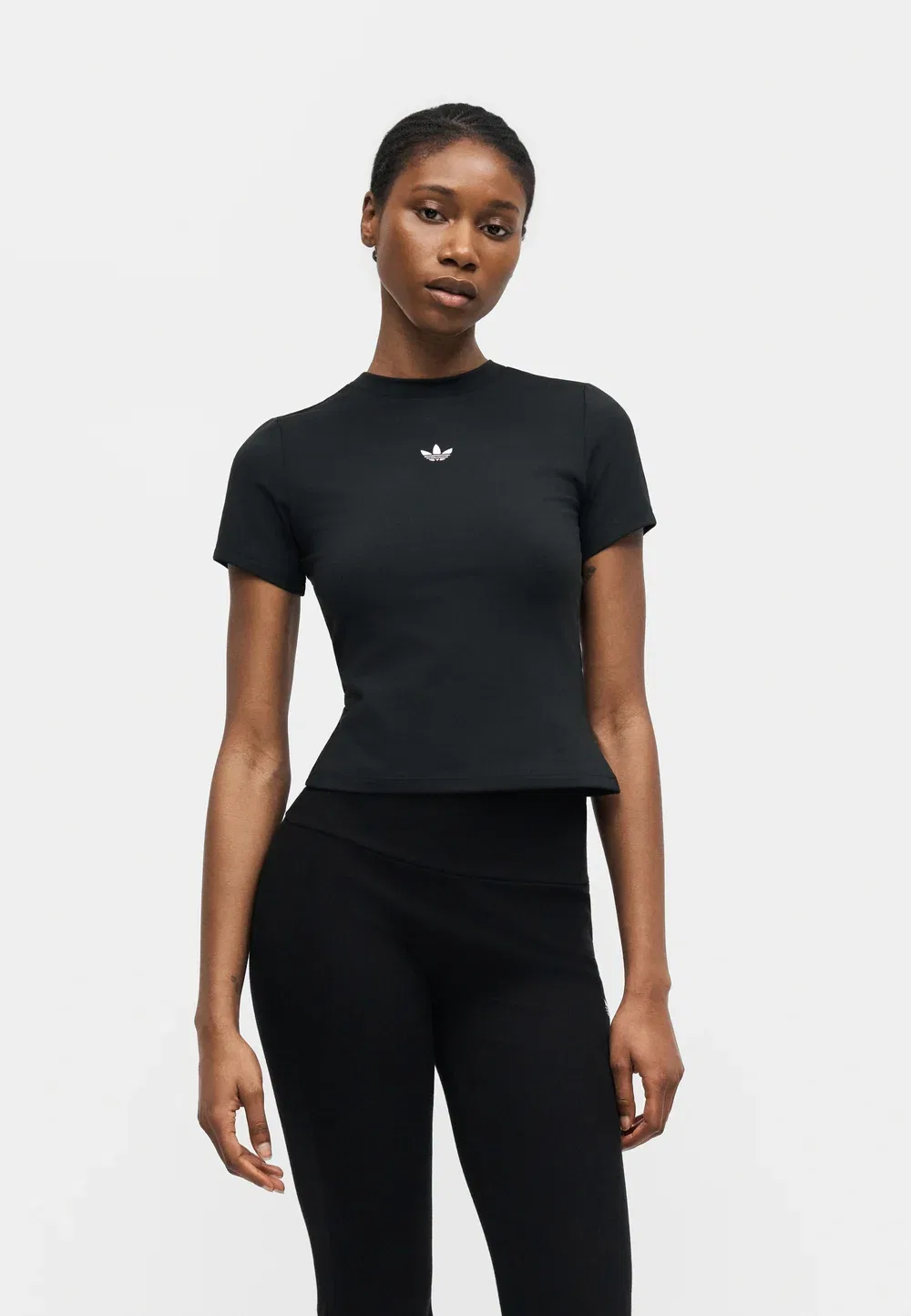 Простая футболка Adidas Originals, Black — фото 3