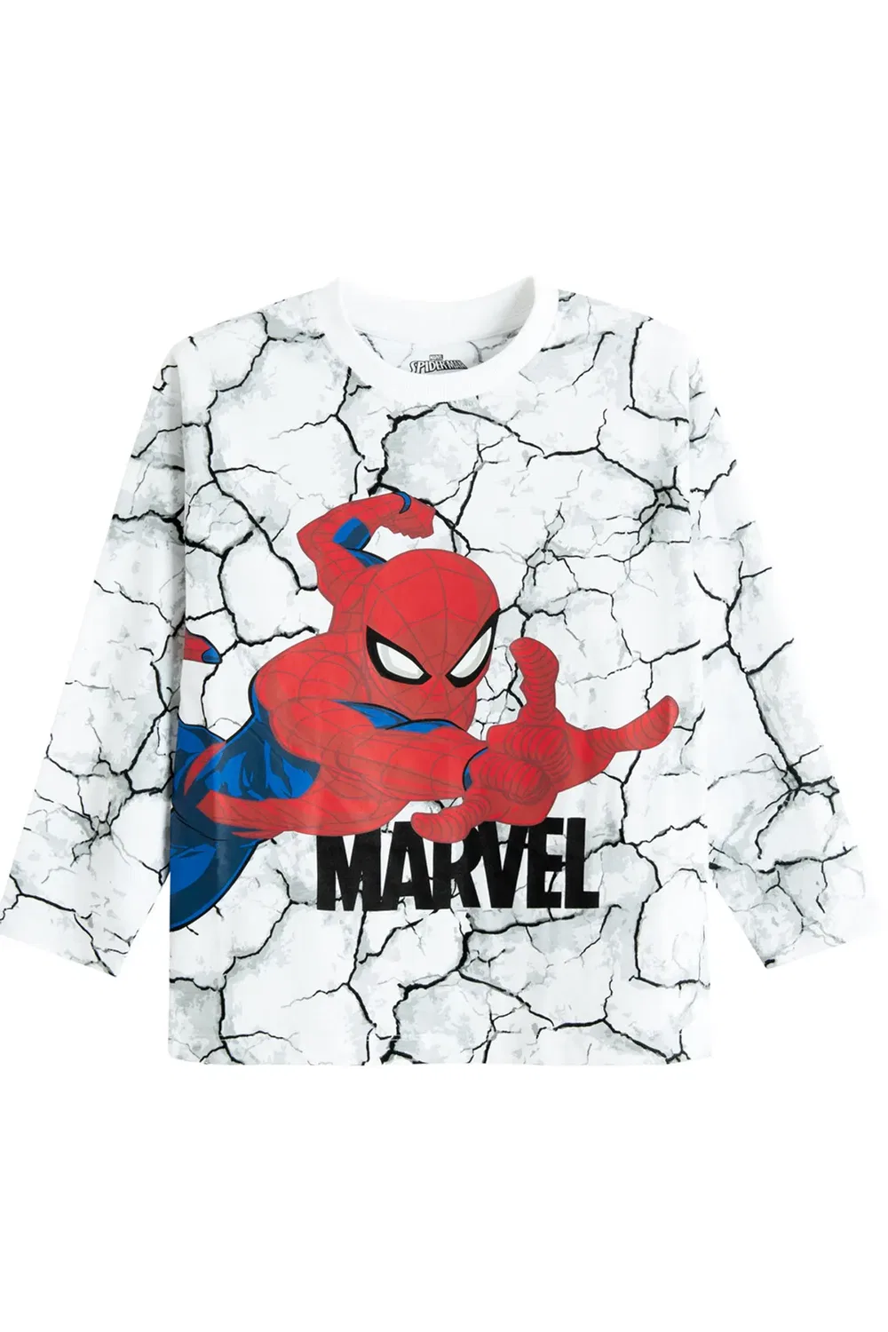 Детский комплект из 2 футболок с длинным рукавом Spider-Man Cool Club, Red — фото 4