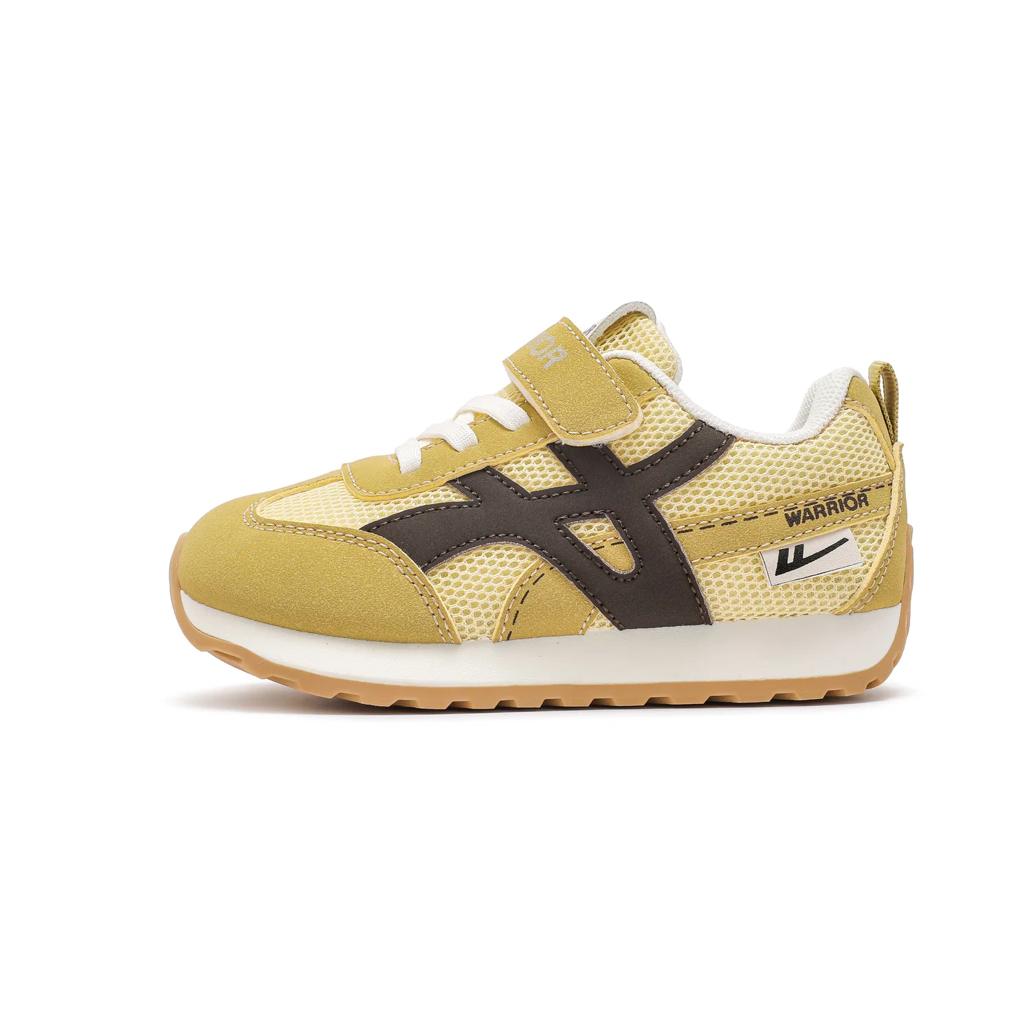 Детские кроссовки с шнуровкой, из синтетической кожи и текстиля, Synthetic Leather Textile, WARRIOR