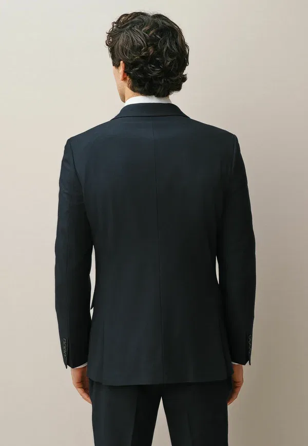 Пиджак из полиэстера Suit jacket Next темно-синий — фото 2