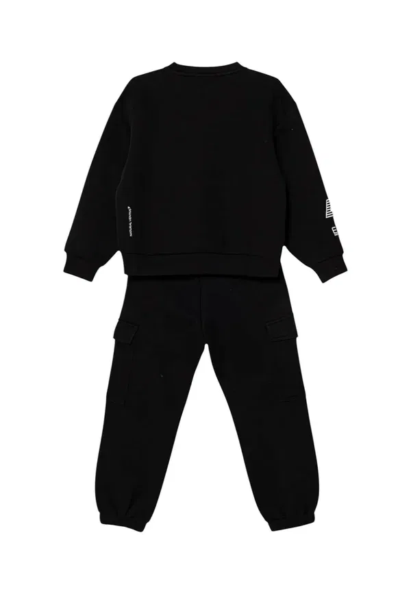 Спортивный костюм Ea7 Emporio Armani, черный — фото 2