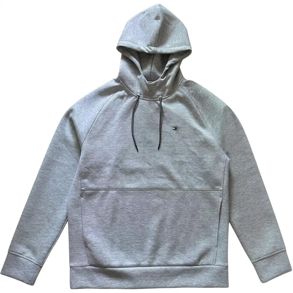 Мужская толстовка с капюшоном Light Gray Tommy Hilfiger, Light Gray