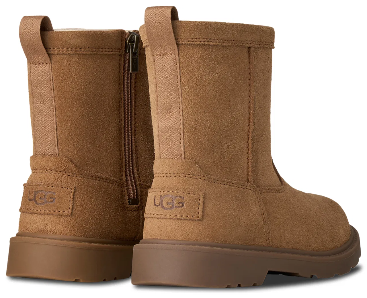 Детские ботинки для девочек с водонепроницаемым верхом Peyton UGG, Chestnut — фото 3