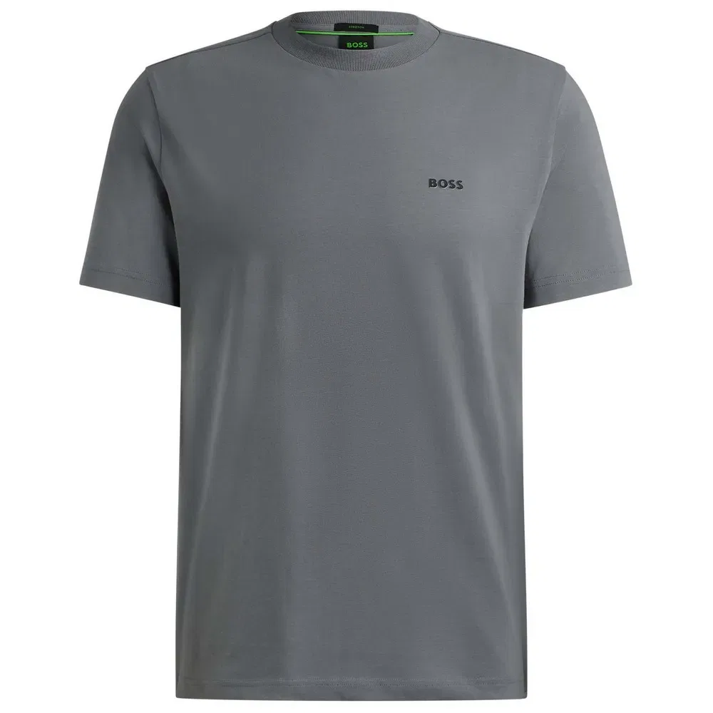 Мужская футболка с коротким рукавом BOSS, Grey
