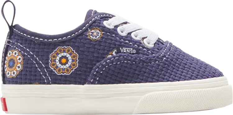 

Кеды Vans Kith x Authentic Elastic Lace Toddler Medallion, синий