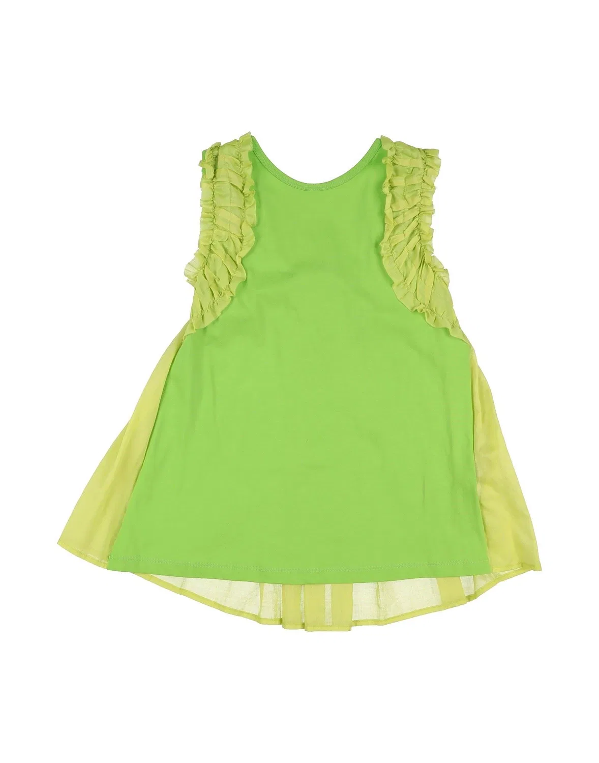 Детский топ для девочек тканый Lime Green Meimeij