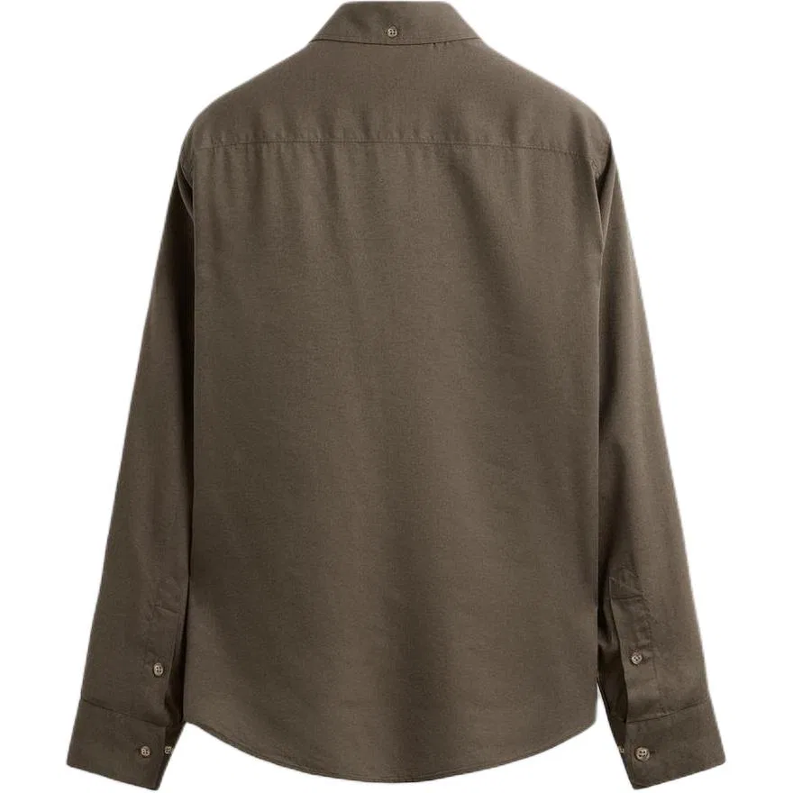 Мужская рубашка Earth Tone Moderate ZARA, Earth Tone — фото 3