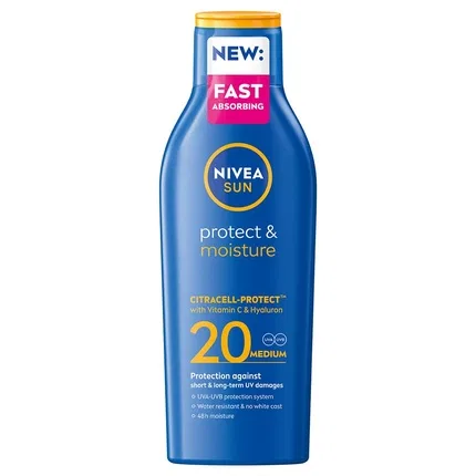 Лосьон для тела Protect & Moisture SPF 20 Nivea, 200 мл