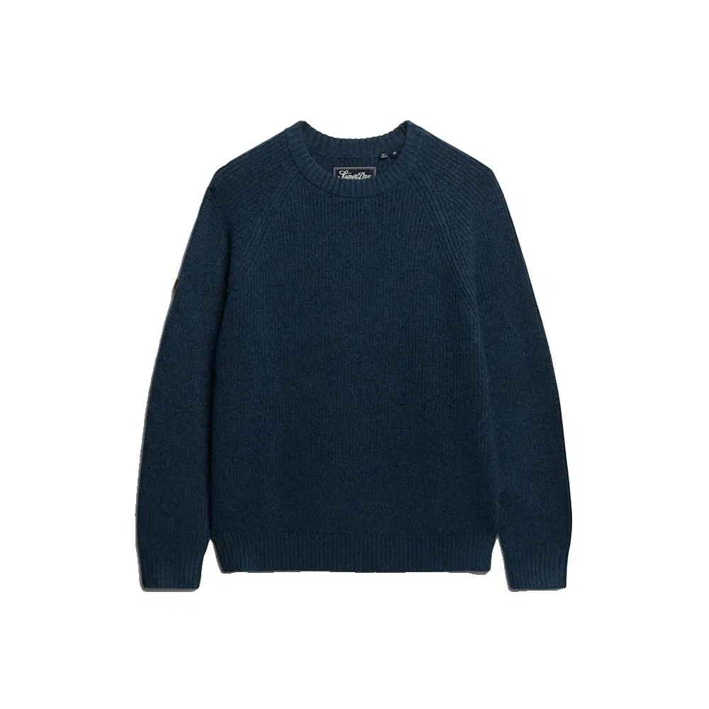 Свитер Chunky Raglan Superdry, синий — фото 3