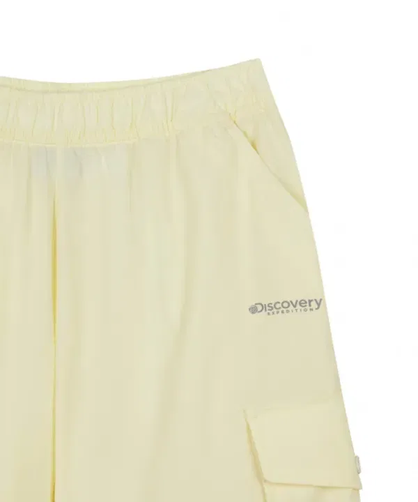 Укороченные брюки Freshvent Woven 6 Discovery Kids, светло-желтые — фото 4