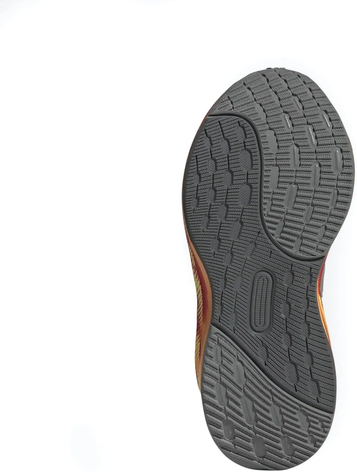 Детские кроссовки для бега Ultrabounce 5 Elastic Lace adidas, Grey/Utility Yellow/Grey — фото 3