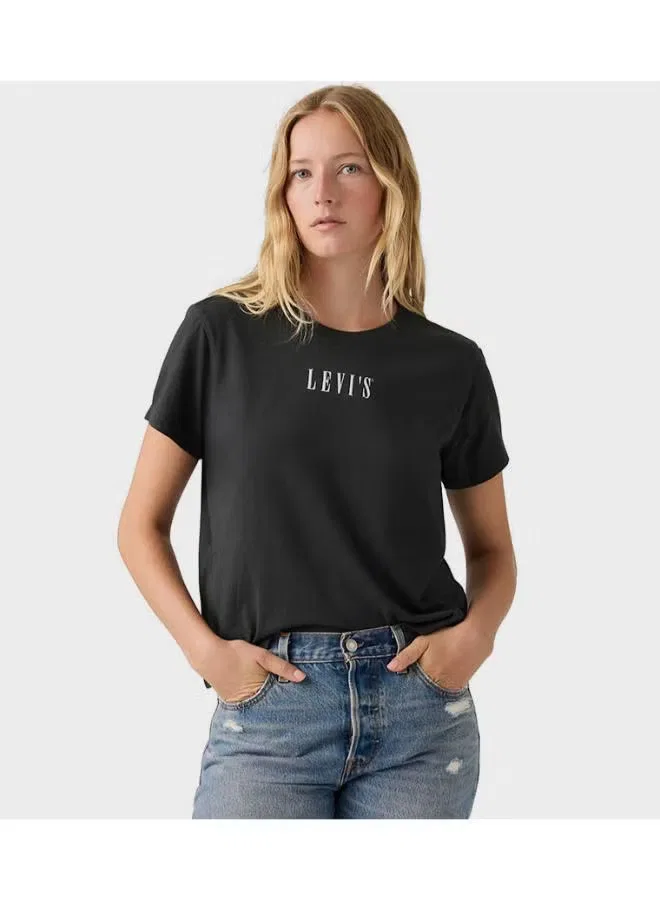 Футболка с вышитым логотипом Gr favorite tee Levi'S, черный