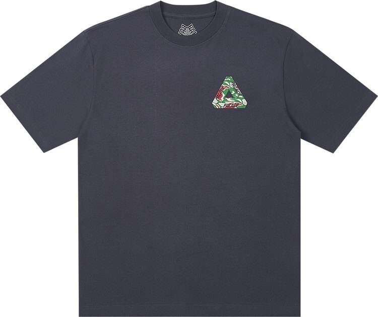 

Футболка Palace Jungle Camo Tri-Ferg T-Shirt 'Navy', синий