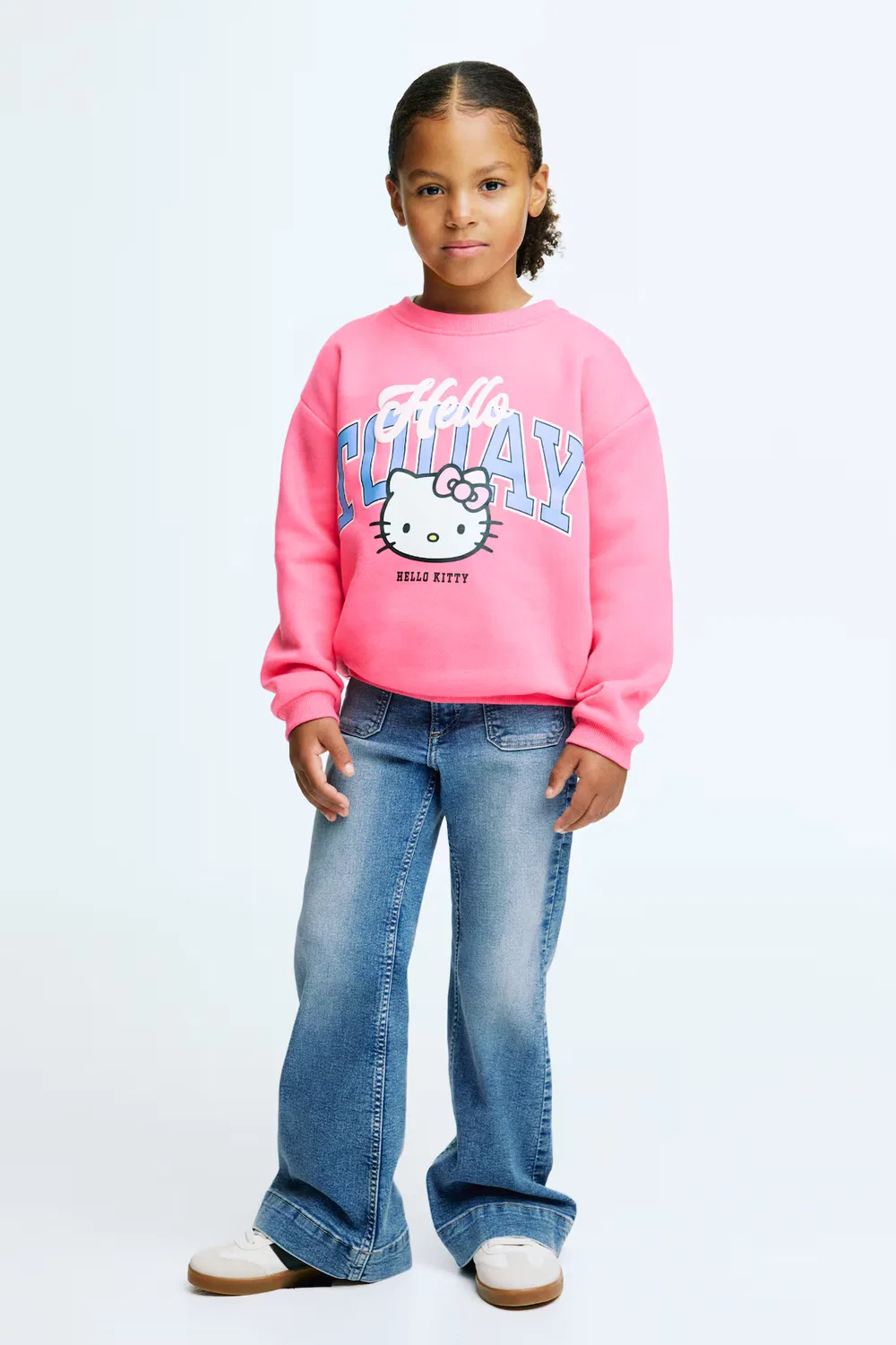 Толстовка с принтом H&M, Rosa/Hello Kitty