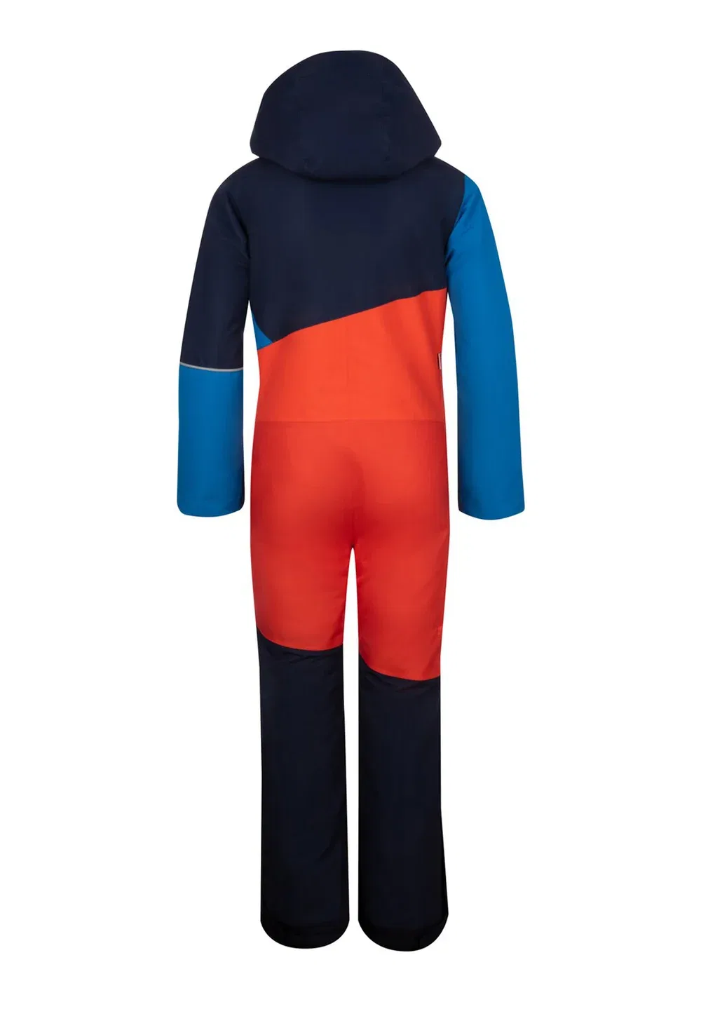 Детский зимний комбинезон Hallingdal унисекс - зимний комбинезон Trollkids, Flame Orange/Medium Blue/Navy — фото 2