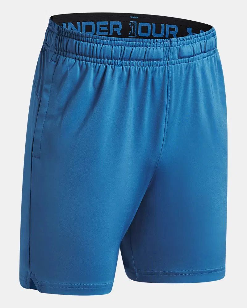 Шорты с внутренним швом 12,7 см из легкого трикотажа UA Vanish Knit UnderArmour, Aegean Blue/Black — фото 3