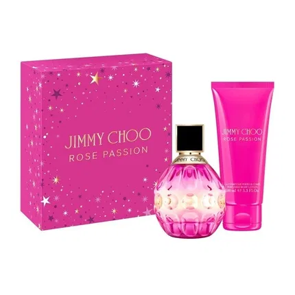 Парфюмерный набор Jimmy Choo Rose Passion, 60 мл + 100 мл