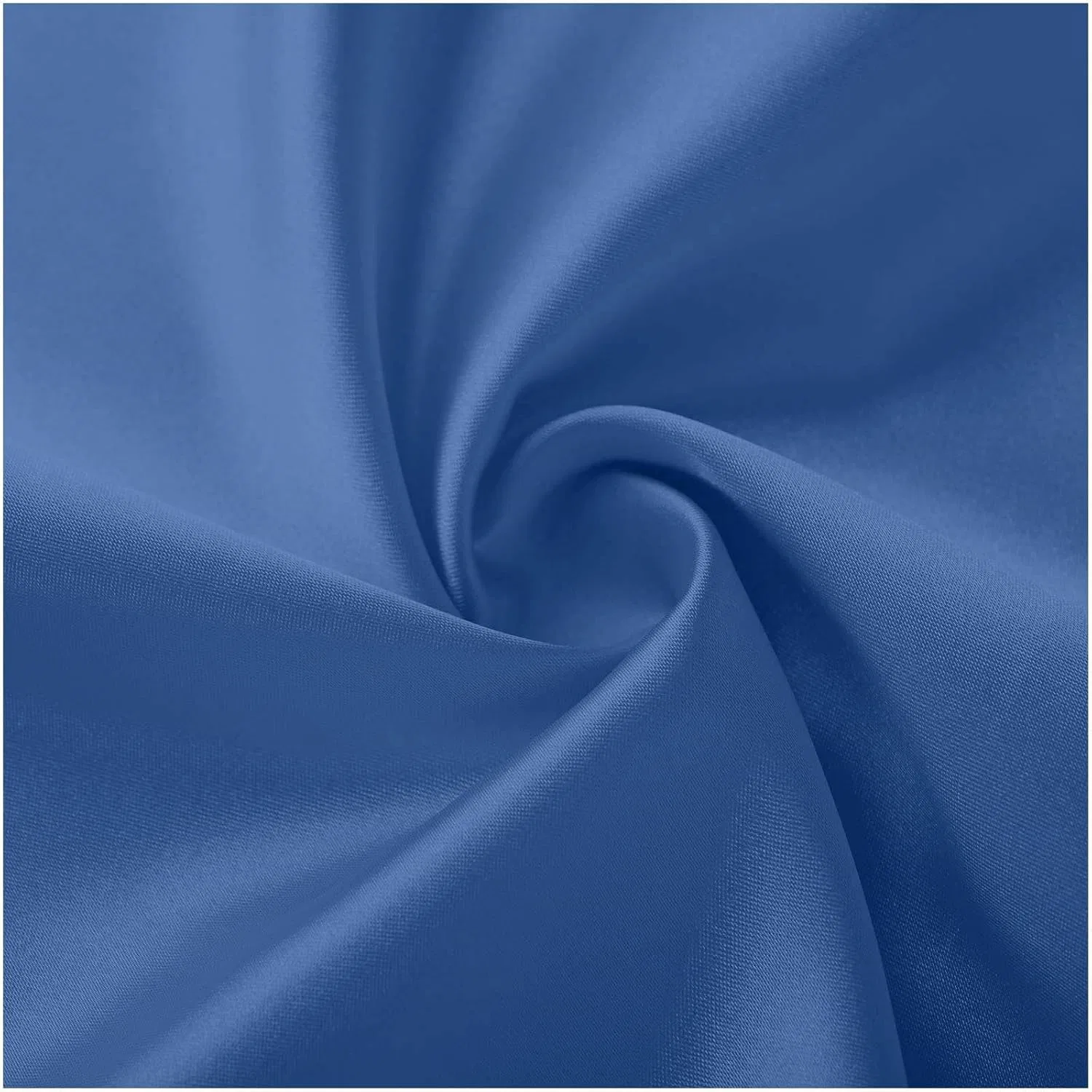 Женская блуза с драпированным вырезом Satin Silk, A-navy — фото 3