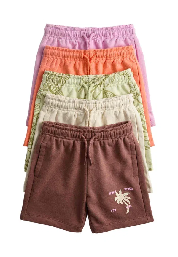 Брюки хлопковые 5 pack - tracksuit bottoms Marks & Spencer, Multi, мультиколор — фото 4