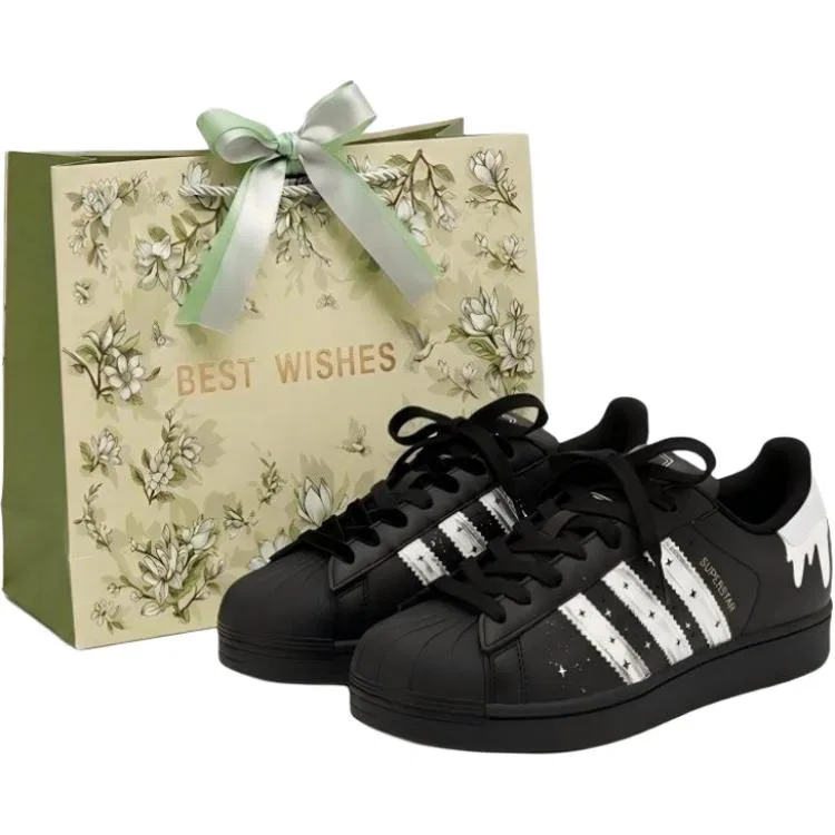 Детские кроссовки для скейтбординга с принтом Superstar 2, Adidas Originals, White