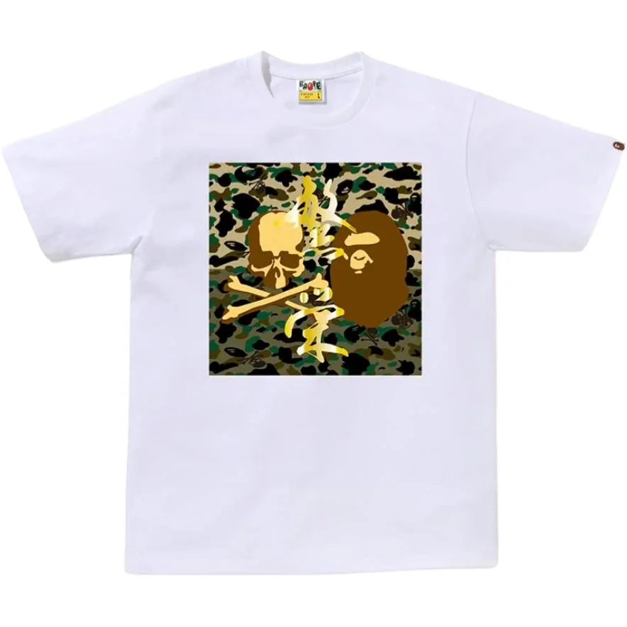 Футболка BAPE Gallery X Masaaki Homma, белый