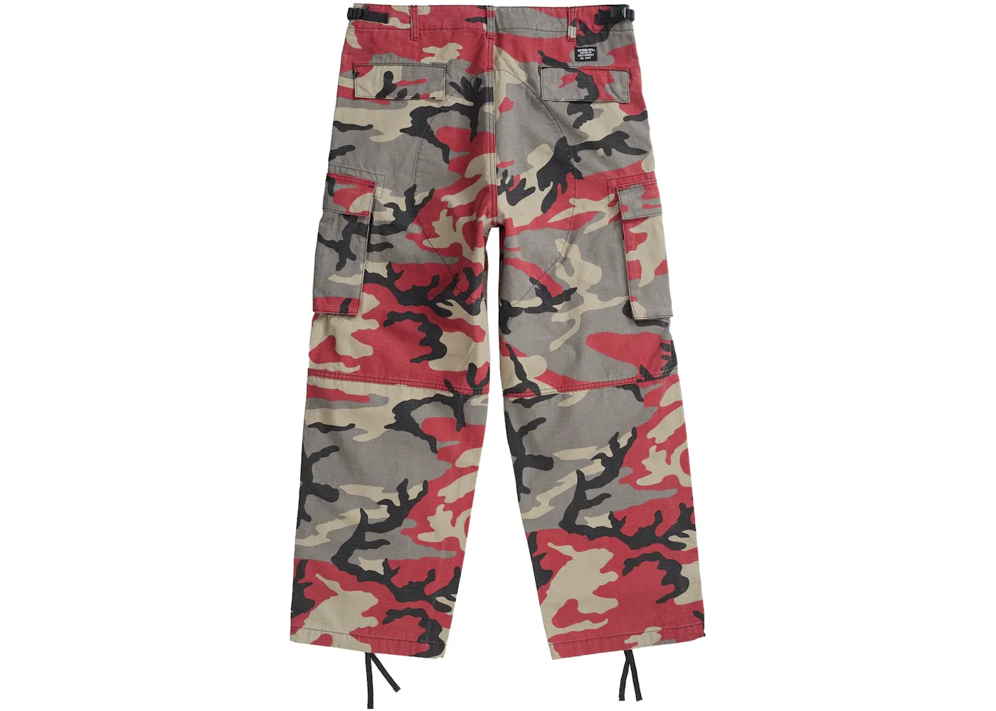 Мужские карго-брюки с принтом Supreme Pant (SS26), Red Camo — фото 2