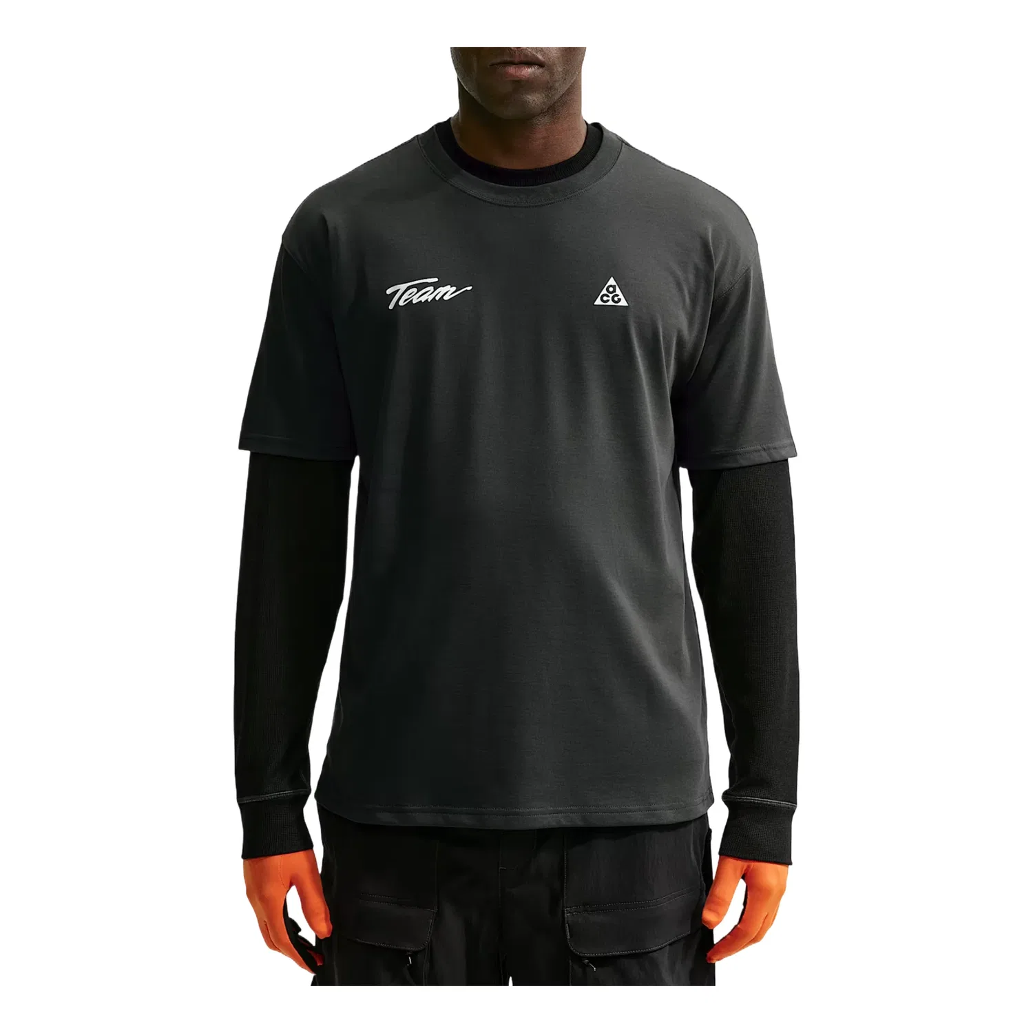 Мужская футболка ACG Dri-FIT T-Shirt 'Dark Smoke Grey' Nike, Dark Smoke Grey