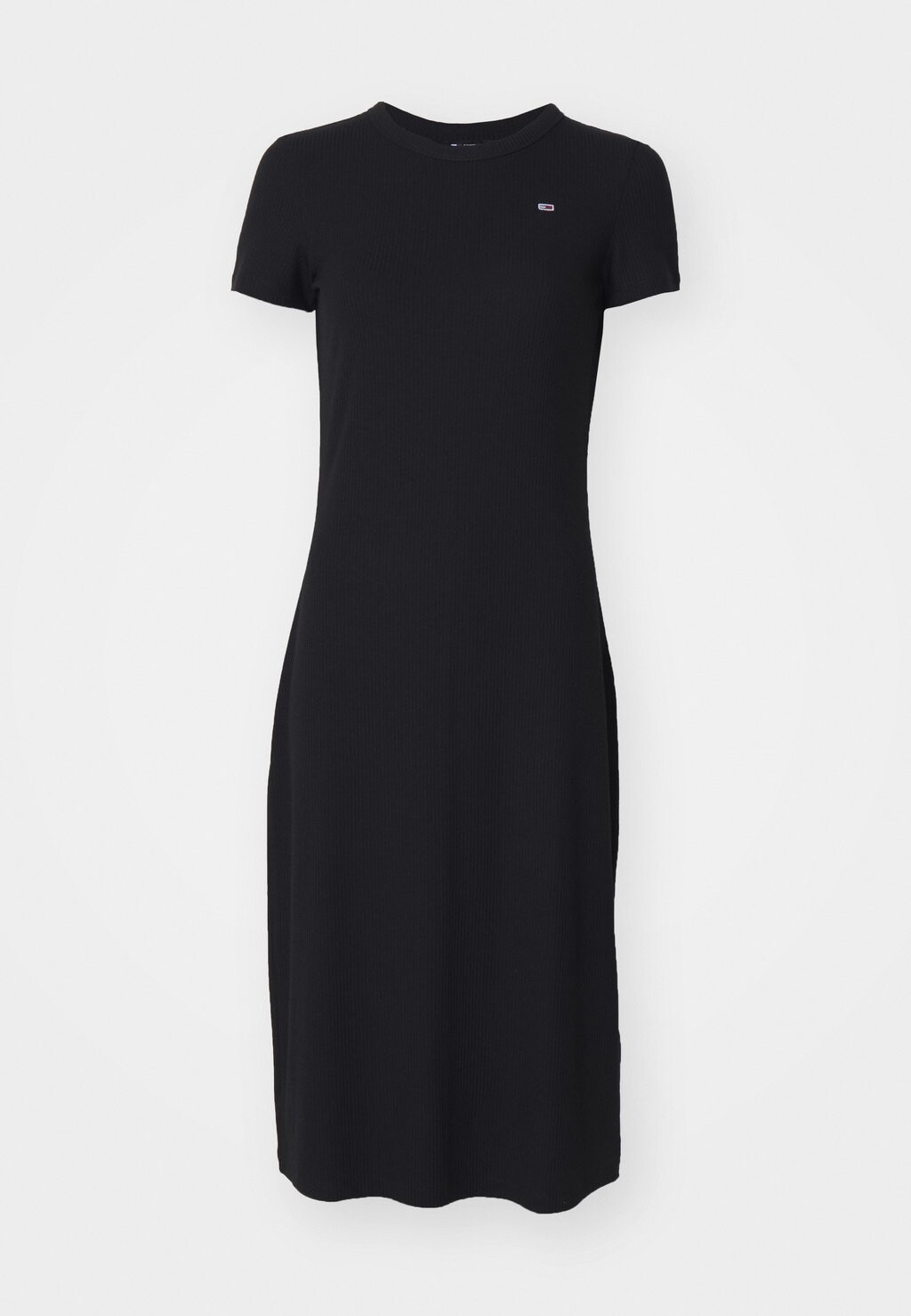 

Платье из джерси BODYCON MIDI DRESS Tommy Hilfiger, черный