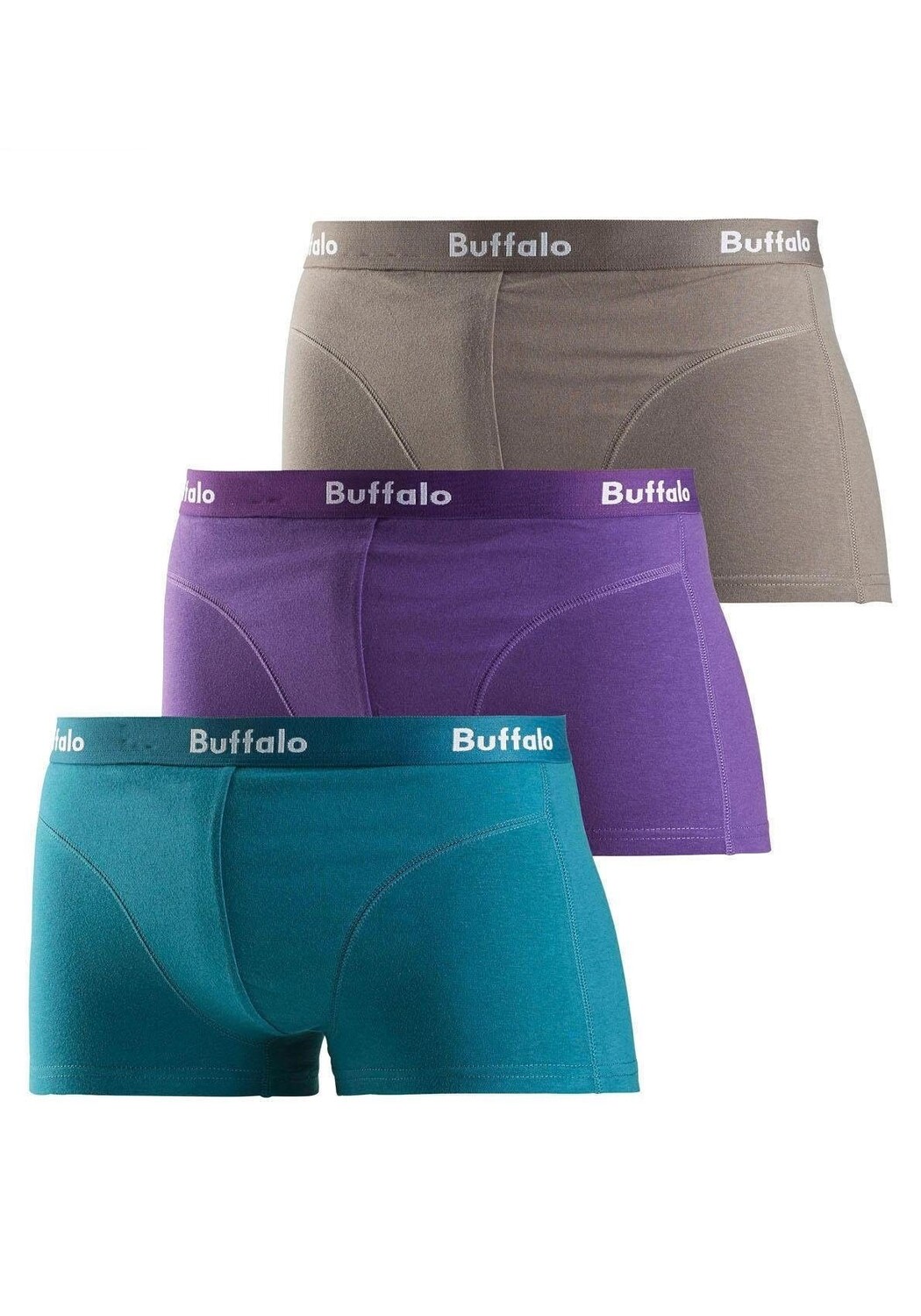 

Боксеры Buffalo Hipster, цвет lila, petrol, grau