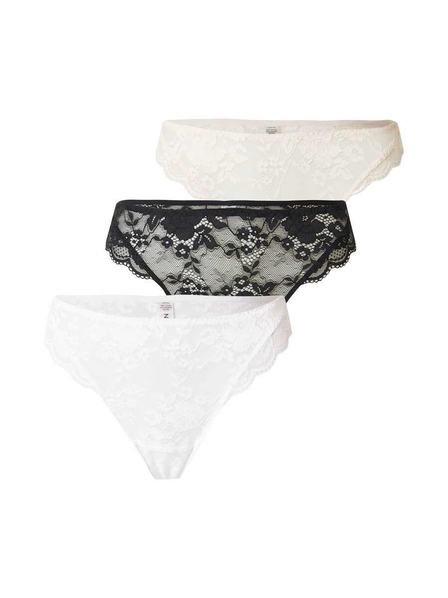 

Стринги Lindex Iris, цвет Powder/Black/White