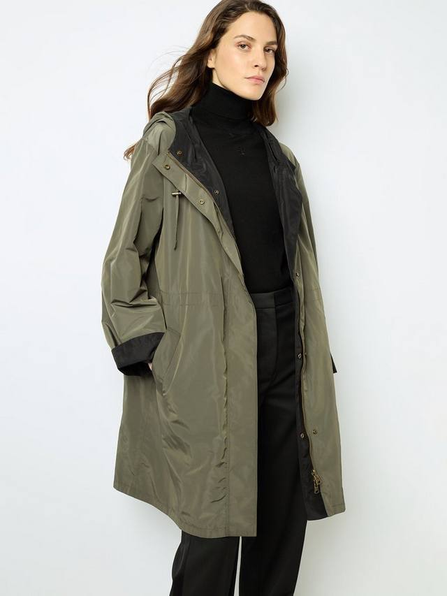 

Ярусное пальто talia Gerard Darel, цвет Khaki/Black