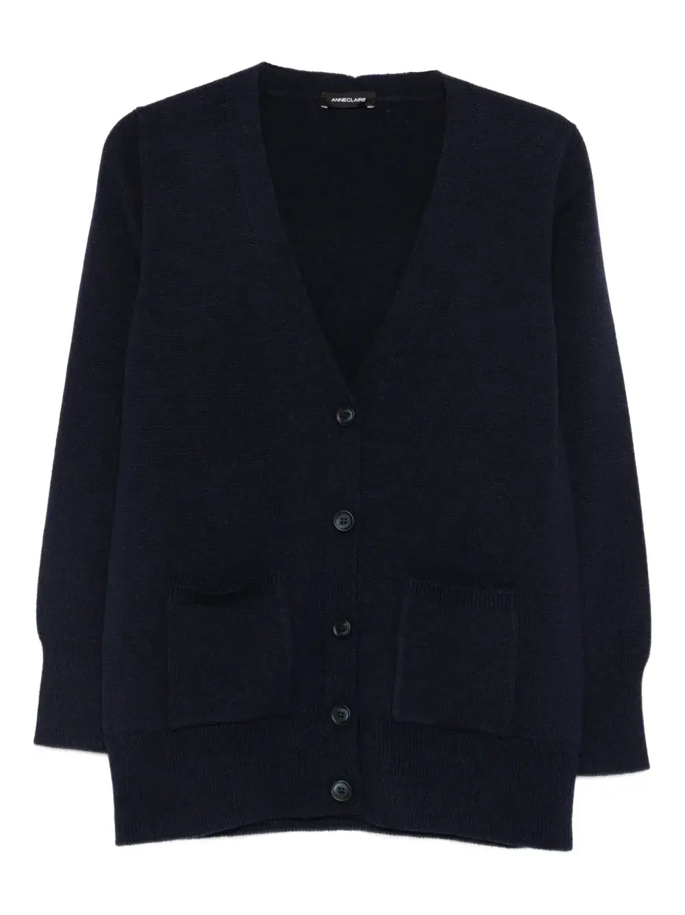 

Кардиган на пуговицах с карманами Anne Claire, синий