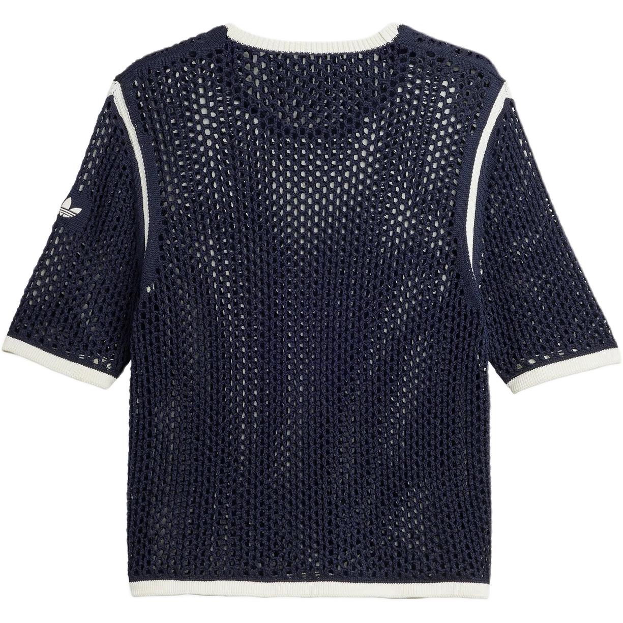 Футболка Adidas X Wales Bonner Crochet Adidas Originals, синий — фото 2