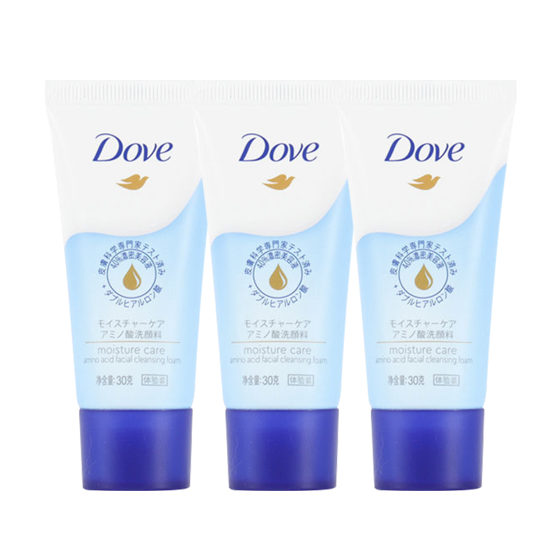 

Очищающее средство с увлажняющими аминокислотами: мягкое очищение, увлажнение и питание 30г*2/30г*3 Dove