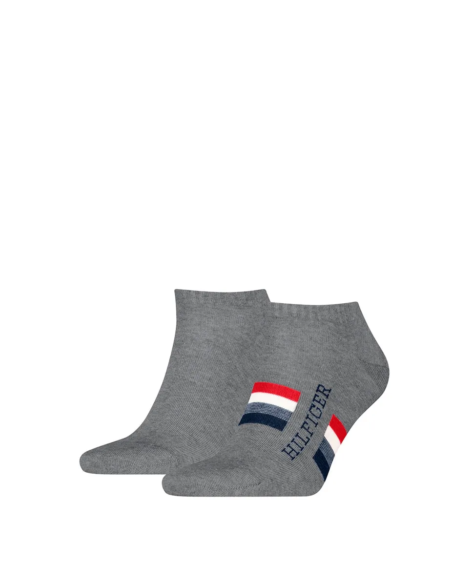 Упаковка из 2 мужских носков длиной до щиколотки Tommy Hilfiger, серый — фото 4
