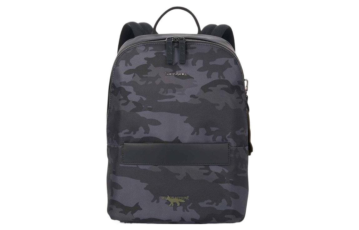 

Samsonite Сумка рюкзак унисекс черный камуфляж и черный