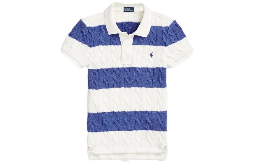 Женская поло разноцветная Polo Ralph Lauren, мультиколор — фото 3